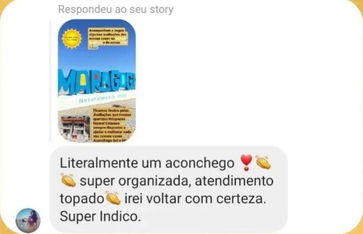 Pousada Aconchego Sol E Mar Maragogi Eksteriør bilde